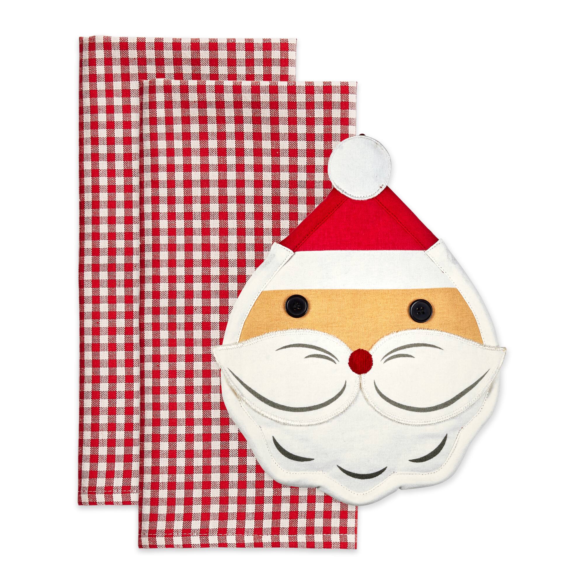 DII® Jolly Santa Potholder Gift Set